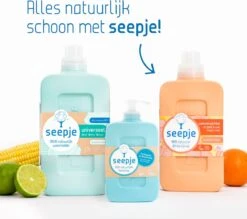 Seepje Wasfeest Pakket - 3 X Wasmiddel - 2 X Wasverzachter - Waszeep - Vlekkenverwijderaar - Natuurlijke Ingredienten - 69 Wasbeurten 17 Seepje Wasfeest Pakket - 3 X Wasmiddel - 2 X Wasverzachter - Waszeep - Vlekkenverwijderaar - Natuurlijke Ingredienten - 69 Wasbeurten -Neutral Shop 1200x1063 2