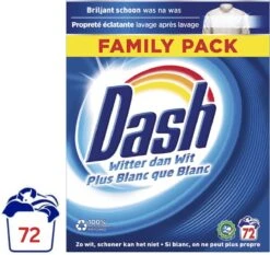Dash Waspoeder Original Wit - Wasmiddel - 72 Wasbeurten - Voordeelverpakking -Neutral Shop 1200x1130