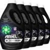 Ariel Vloeibaar Wasmiddel + Revitablack Zwart - 5x35 Wasbeurten - Voordeelverpakking