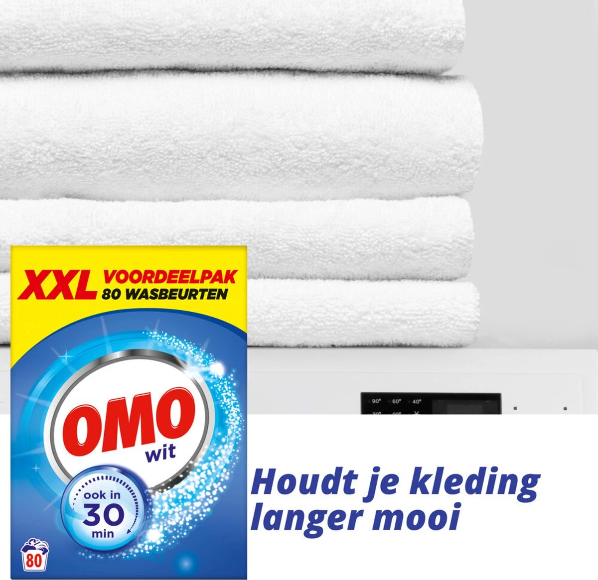 Omo Wit XXL Waspoeder 80 Wasbeurten - Afbeelding 9