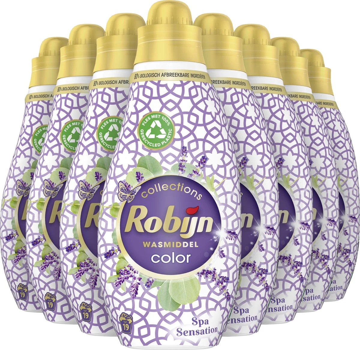 Robijn Klein & Krachtig Collections Color Spa Sensation Vloeibaar Wasmiddel - 8 X 19 Wasbeurten - Voordeelverpakking - Afbeelding 2