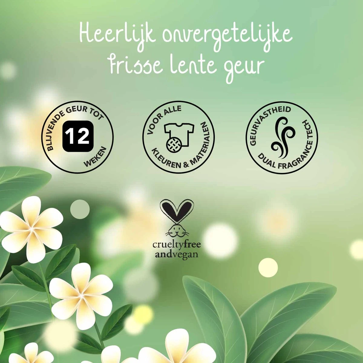 Cosmeau Geurparels 100 Wasbeurten Lentefris - Geurparels - Geurbooster Wasparfum - 4x25 Wasbeurten - Fris - 1000g - Geurkralen Scent Booster - Afbeelding 2