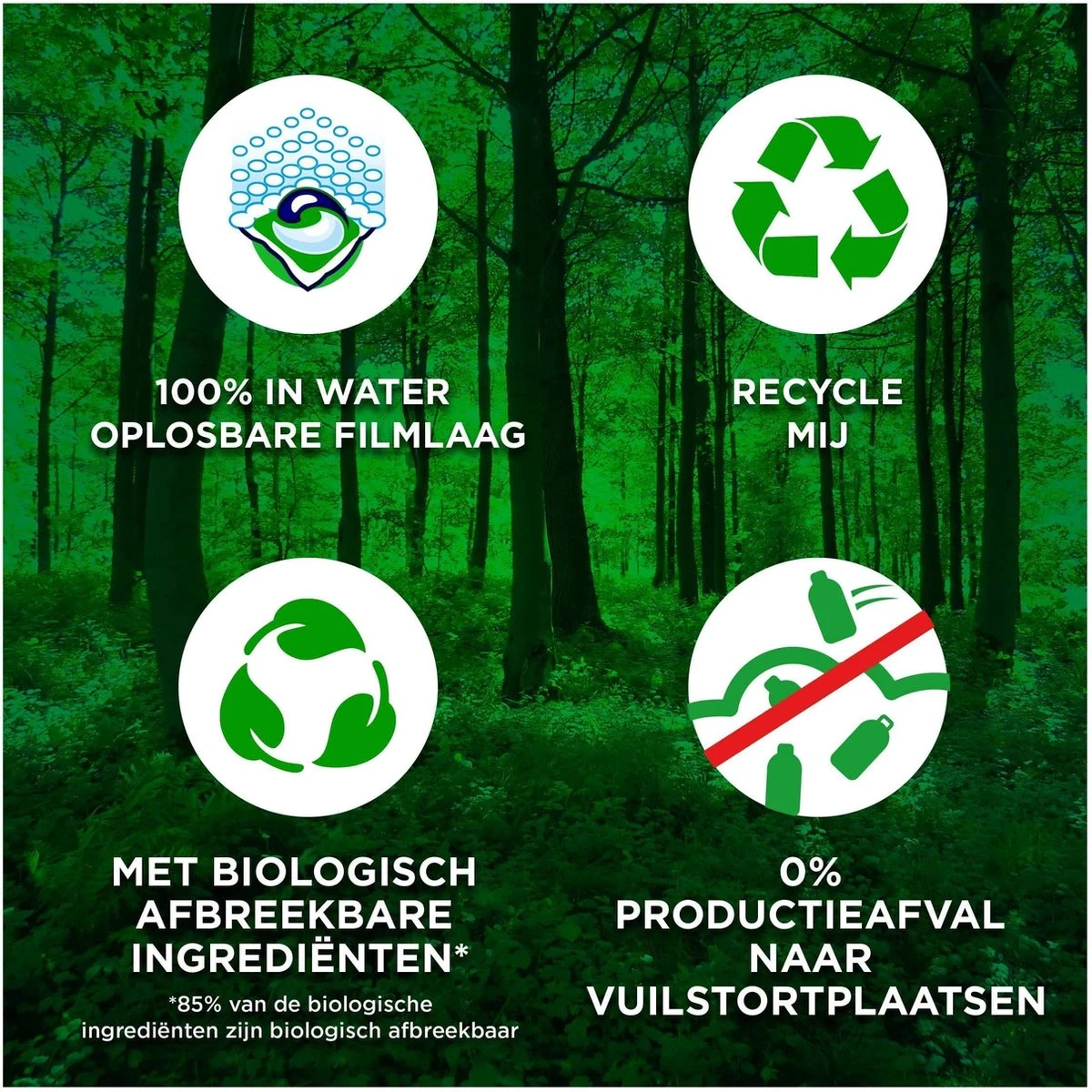 Ariel All-in-1 PODS Wasmiddelcapsules Kleur - 58 Wasbeurten - Afbeelding 3