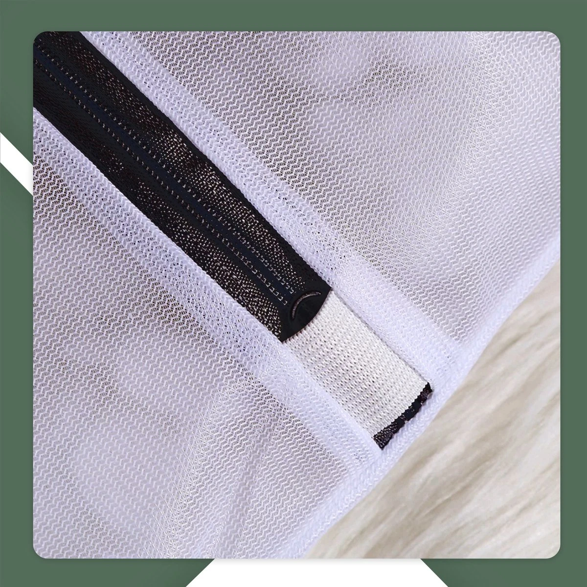 Merkloos Waszakken | Set Van 5 Waszakjes Met Rits - Waszak - Wasnet - Kledingzakjes - BH Was Zakjes - Laundry Bag Set Voor Ondergoed - Kleding - Delicaat Wasgoed - Wasmachine Zakjes - Wasgoed - Afbeelding 2