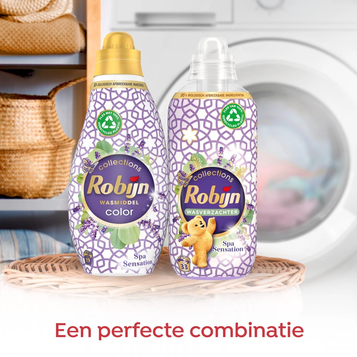 Robijn Klein & Krachtig Collections Color Spa Sensation Vloeibaar Wasmiddel - 8 X 19 Wasbeurten - Voordeelverpakking - Afbeelding 6