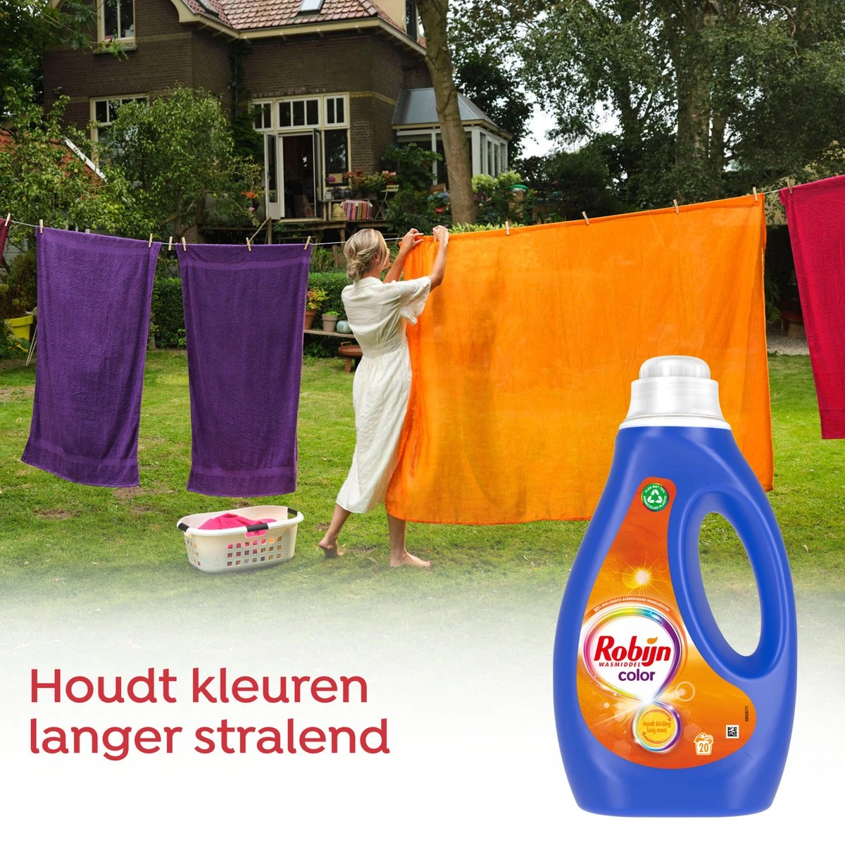 Robijn Color Vloeibaar Wasmiddel - 6 X 20 Wasbeurten - Voordeelverpakking - Afbeelding 5