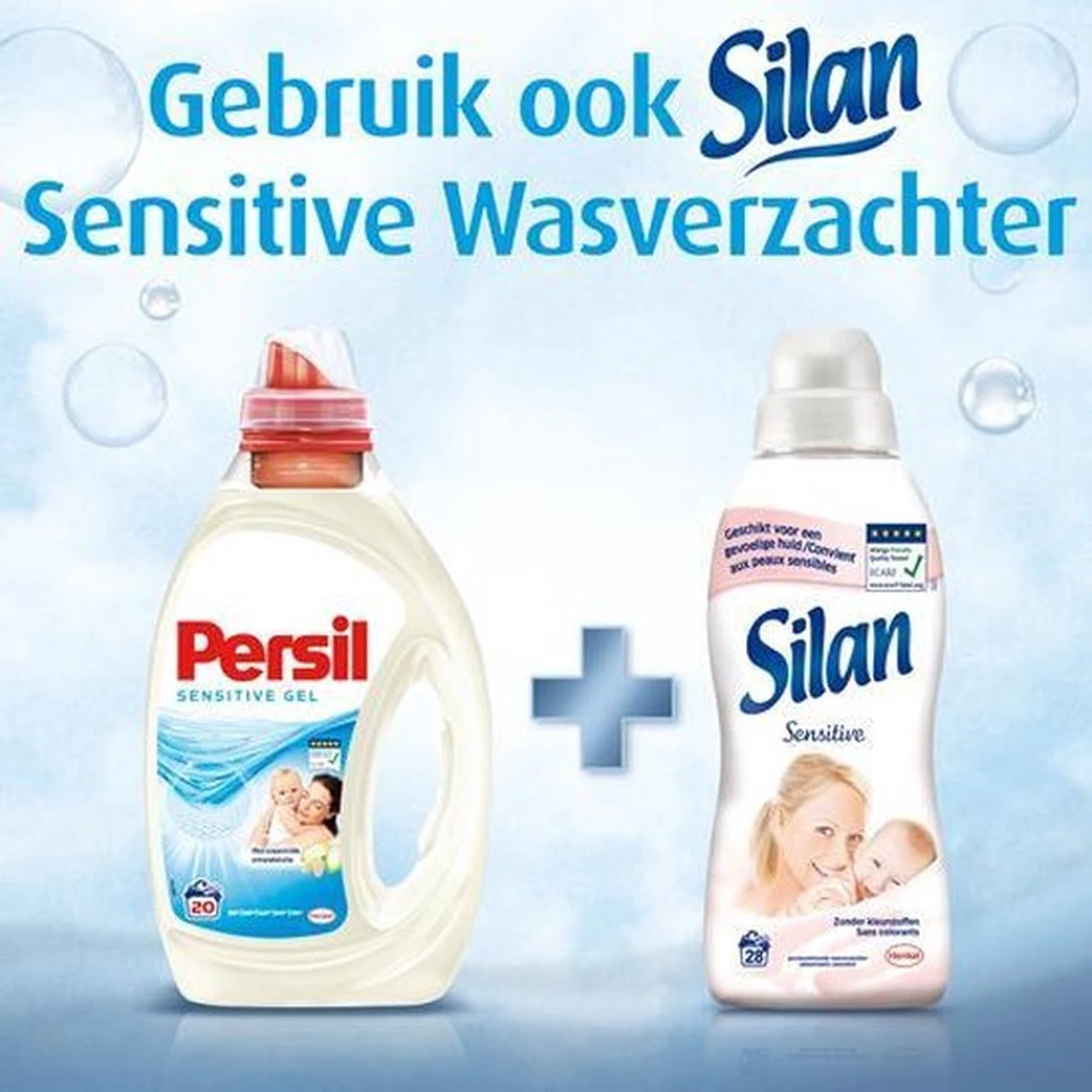 Persil® Persil Sensitive Gel - Vloeibaar Wasmiddel - Baby En Gevoelige Huid - Voordeelverpakking - 6 X 20 Wasbeurten - Afbeelding 14