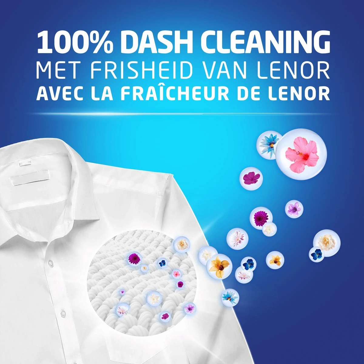 Dash All In 1 Wasmiddel Pods - Oceaanrust Wascapsules - Voordeelverpakking 3 X 40 Wasbeurten - Afbeelding 8