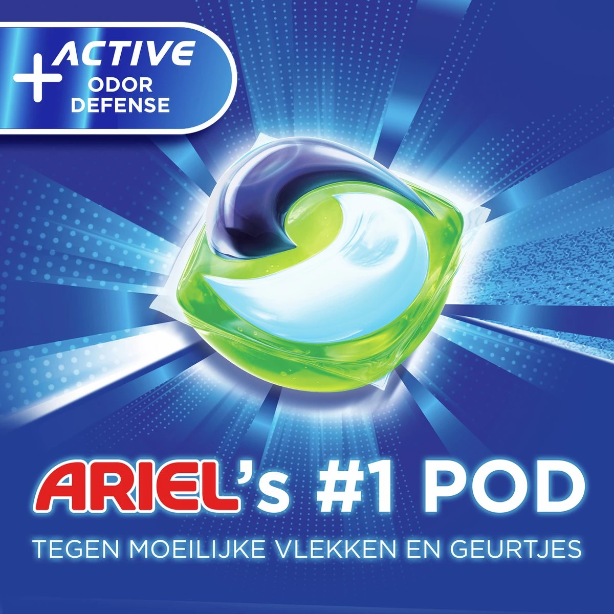 Ariel All In 1 Wasmiddel Pods + Actieve Geurbestrijding - Voordeelverpakking 2 X 50 Wasbeurten - Afbeelding 7
