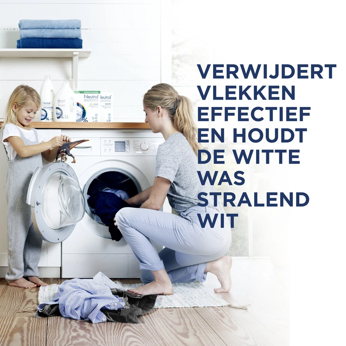 Neutral - Vloeibaar Wasmiddel - Witte Was - 1 Liter - 20 Wasbeurten 7 Neutral - Vloeibaar Wasmiddel - Witte Was - 1 Liter - 20 Wasbeurten - Afbeelding 5