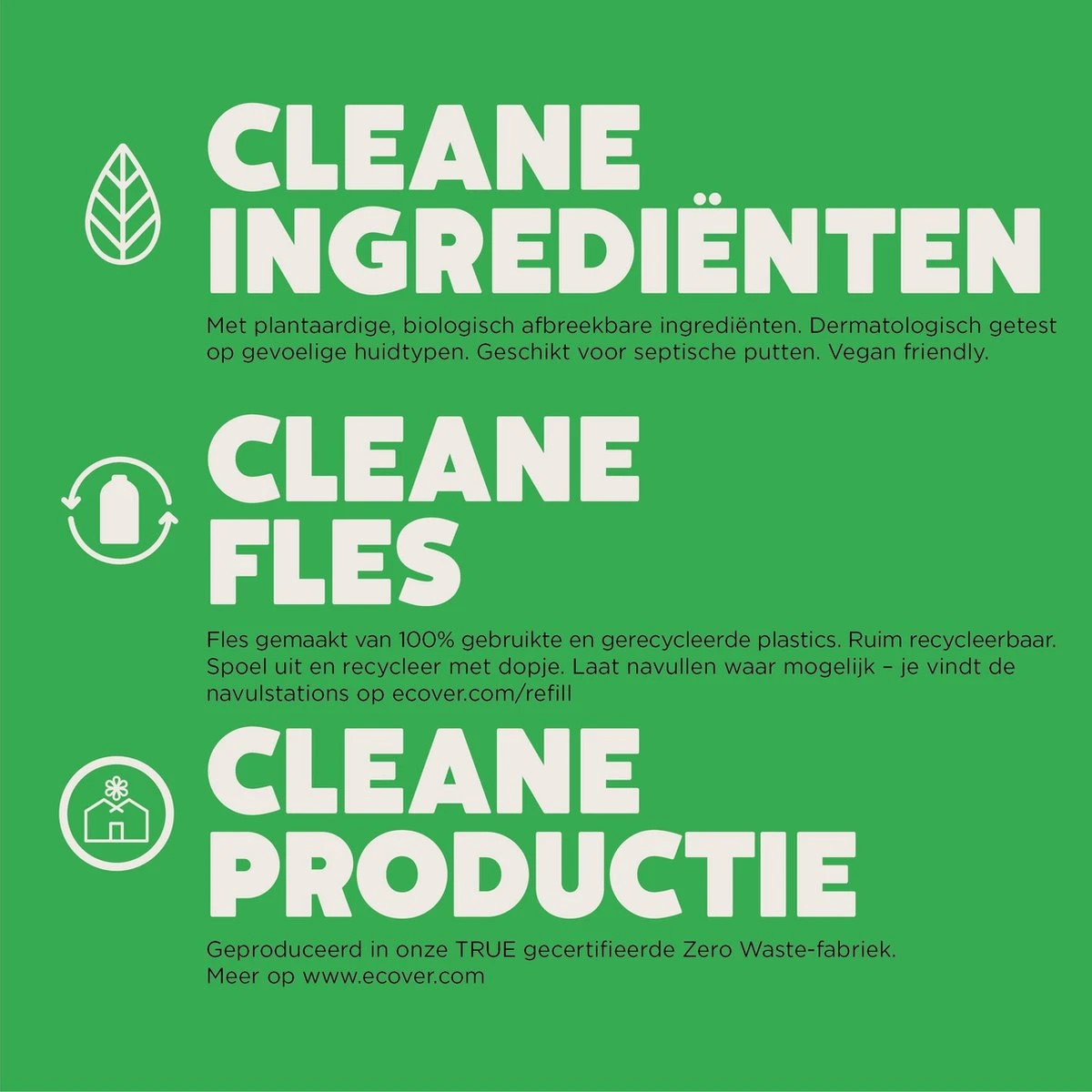 Ecover Wasmiddel - Wol En Zijde Waterlelie & Groene Meloen 110 Wasbeurten - 5L - Afbeelding 3