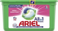 Ariel All In 1 Wasmiddel Pods Fresh Sensations - 3x43 Wasbeurten - Halfjaarbox 22 Ariel All In 1 Wasmiddel Pods Fresh Sensations - 3x43 Wasbeurten - Halfjaarbox -Neutral Shop 1200x640 2