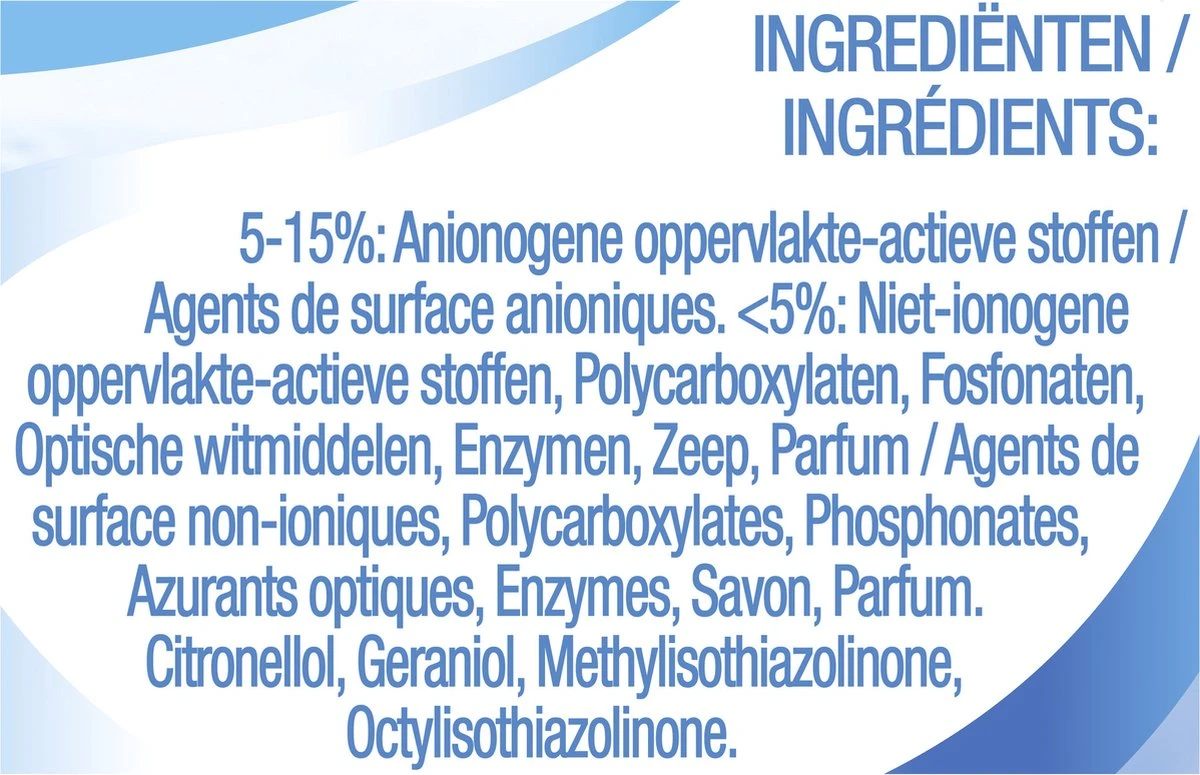 Robijn Perfect Match Stralend Wit En Jasmijn & Sandelhout Wasmiddel En Wasverzachter - 5 Stuks - Voordeelverpakking - Afbeelding 10