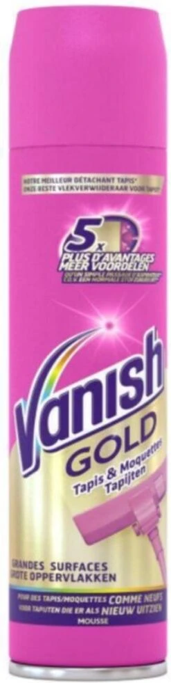 Vanish Gold Mousse Voor Tapijt Vlekkenverwijderaar - 600 Ml 10 Vanish Gold Mousse Voor Tapijt Vlekkenverwijderaar - 600 Ml -Neutral Shop 302x1200
