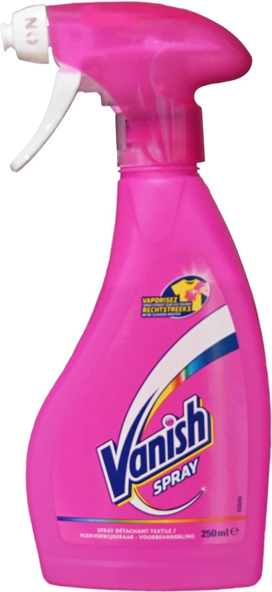 Vanish Spray 250 Ml - Vlekverwijderaar - Wasmiddel 3x 250ml - Afbeelding 2