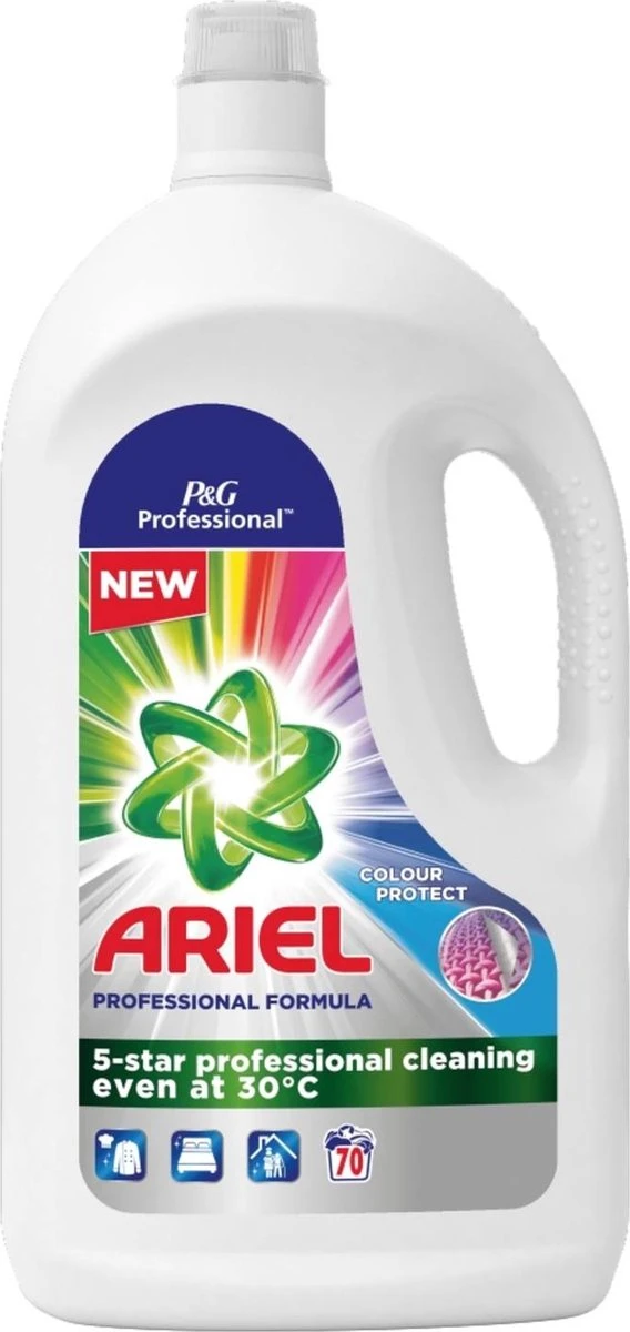 Ariel Professional Vloeibaar Wasmiddel - Color - 3.85l (70 Wasbeurten) - Afbeelding 7
