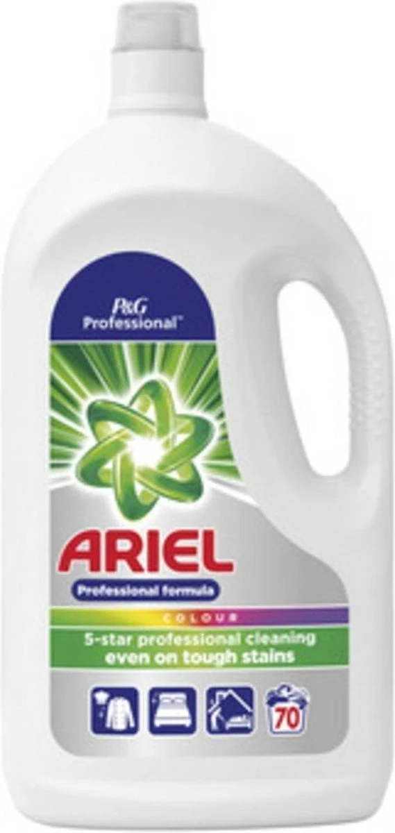 Ariel Professional Vloeibaar Wasmiddel - Color - 3.85l (70 Wasbeurten) - Afbeelding 4