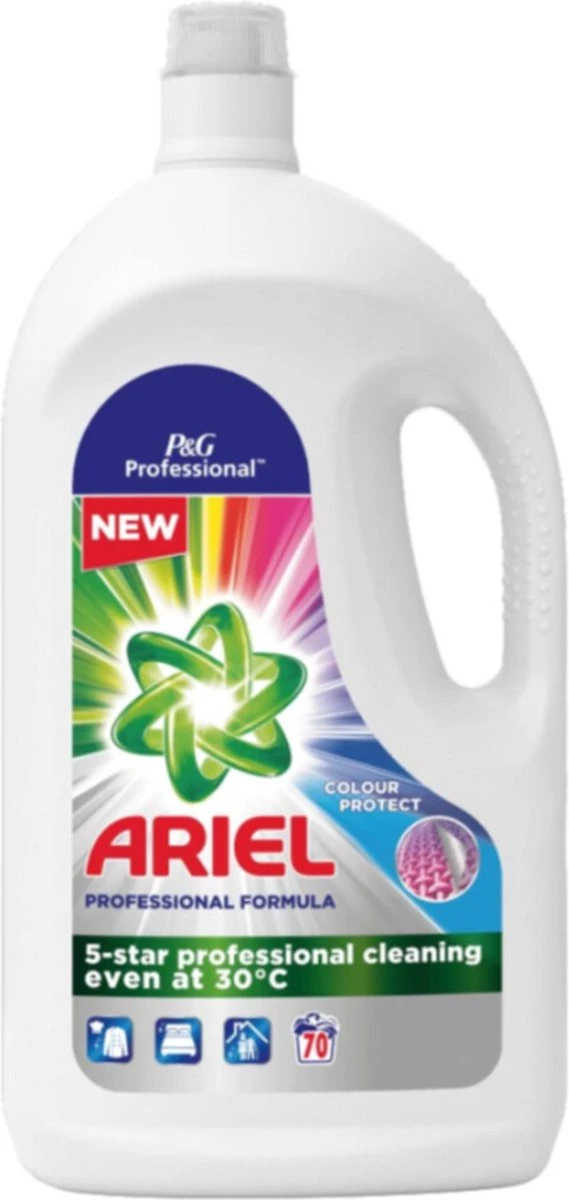 Ariel Professional Vloeibaar Wasmiddel - Color - 3.85l (70 Wasbeurten) - Afbeelding 5
