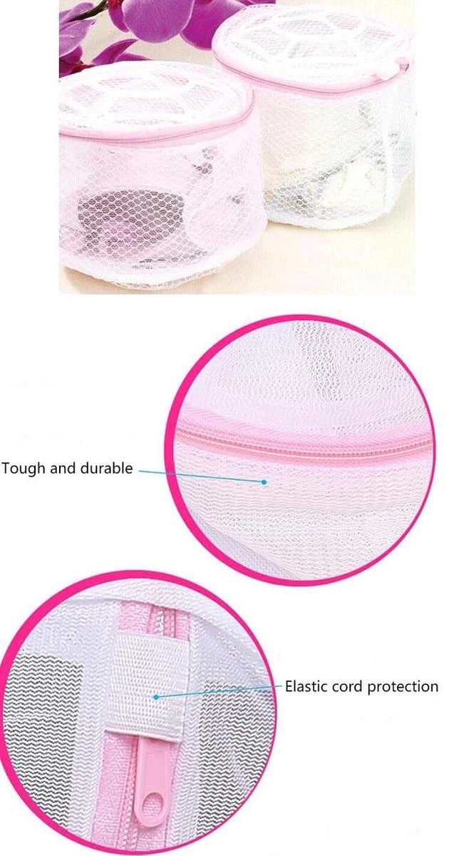 Beschermende Waszak Voor BH’s, Lingerie, Kousen, Kant En Panty’s - Afbeelding 3