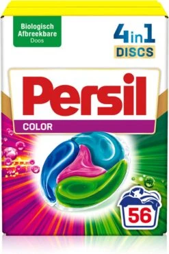 Persil® Persil 4in1 Discs Color Wascapsules - Wasmiddel Capsules - Voordeelverpakking - 2x28 Wasbeurten